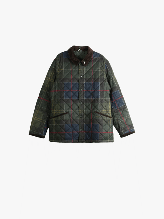 Green jacket, front view
