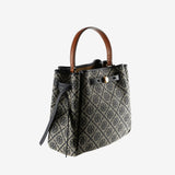 Blue bag, side view