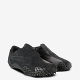 Black sneaker, front view