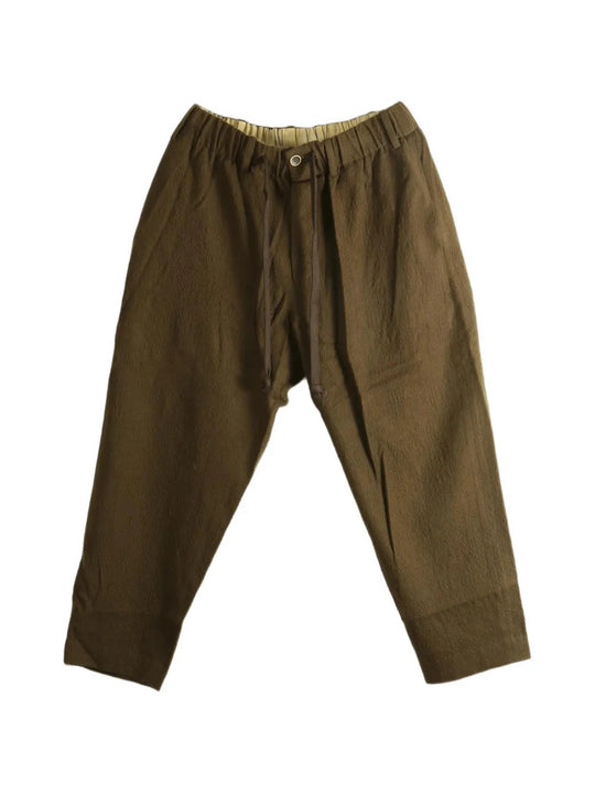 Brown pants, front view