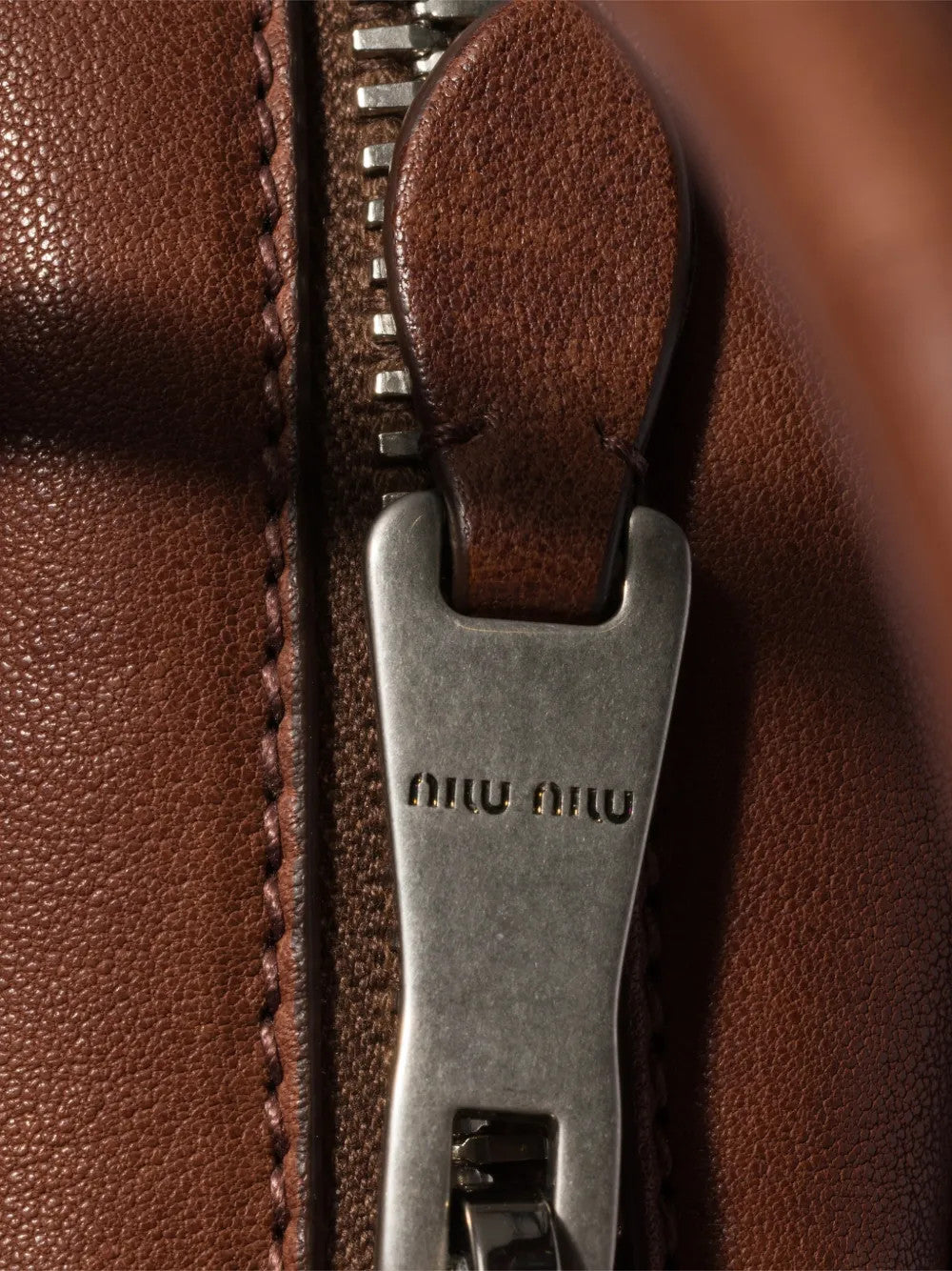 Close up of Brown bag, showing detail