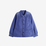 Blue jacket, front view