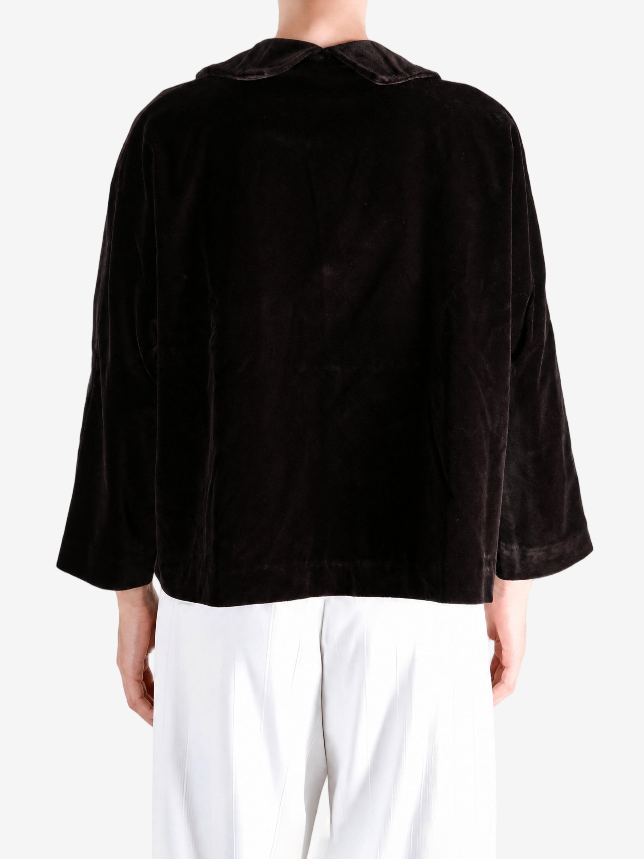 Black jacket, full body view