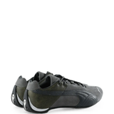 Grey sneakers, side view