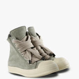 Grey shoes, front view
