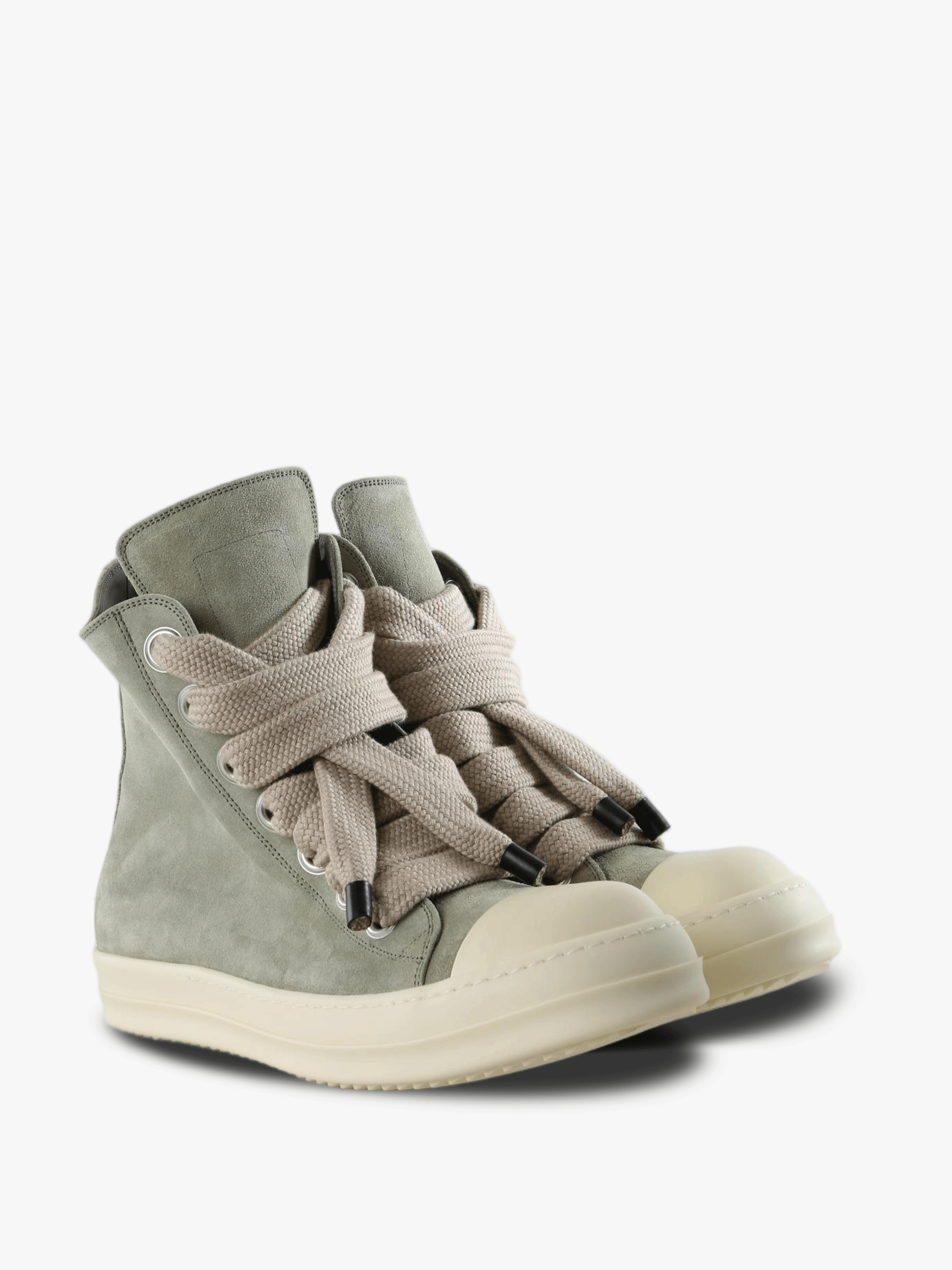Grey shoes, front view