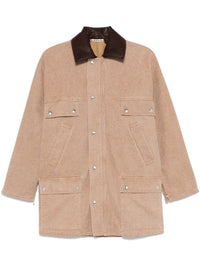 AURALEE - Women Washed Organic Canvas Hunting Blouson