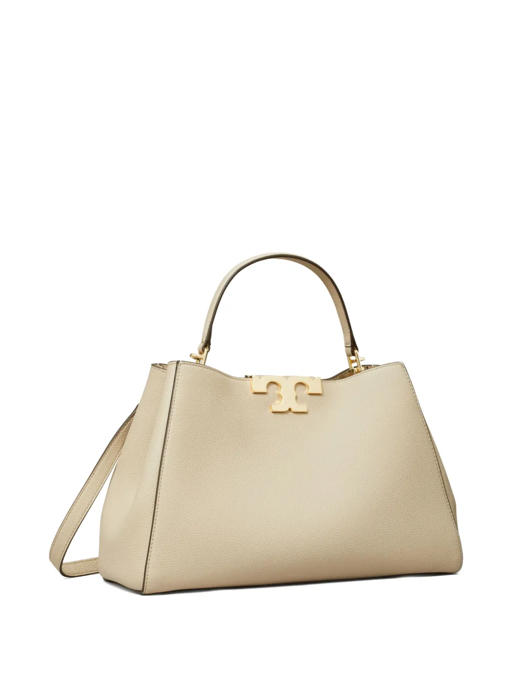 Tan bag, front view