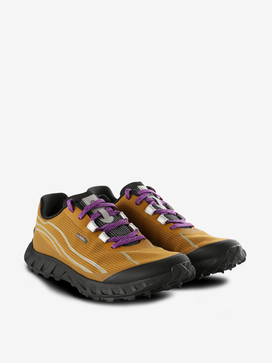 Yellow sneakers, side view