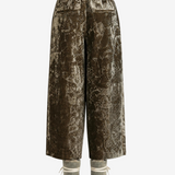 Brown pants, full body view