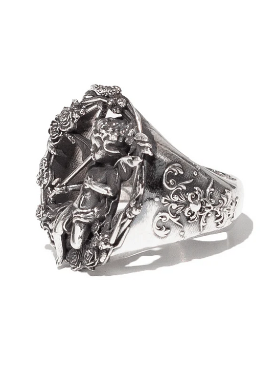 Black jewelry, front view