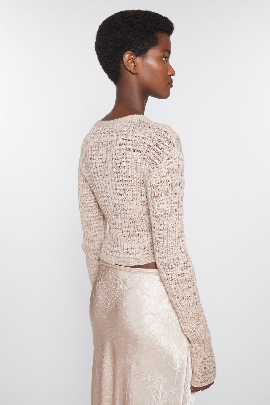 ACNE STUDIOS - Women Wide Rib Cardigan