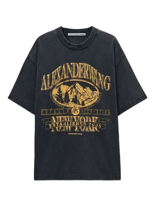 ALEXANDER WANG - Unisex Short Sleeve Graphic T-Shirt – Atelier New