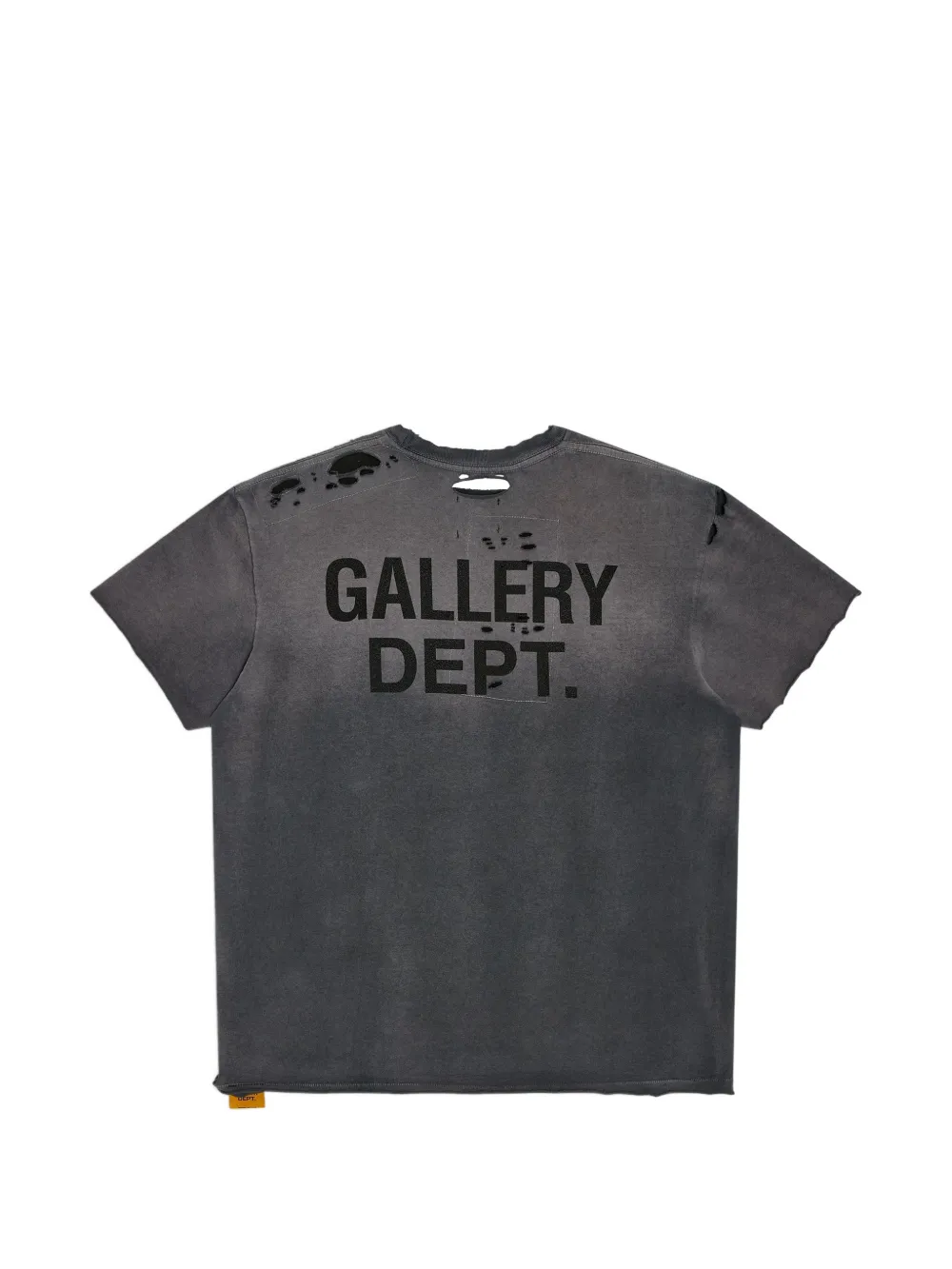 Black t-shirt, front view