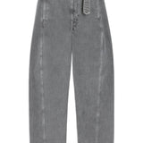 Grey pants, front view