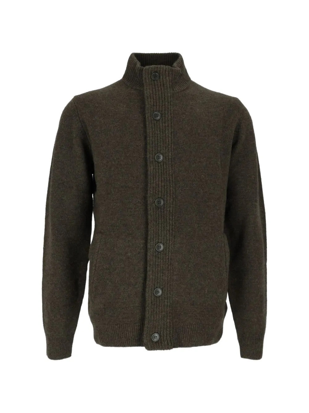 Brown jacket, front view