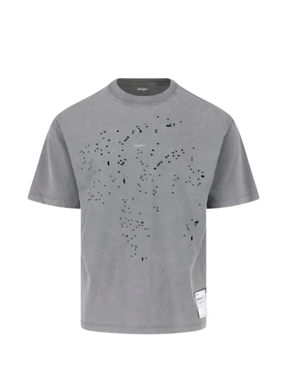 Grey t-shirt, front view