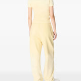 Yellow t-shirt, full body view