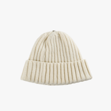 White hat, back view