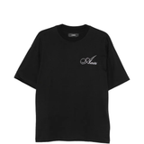 Black t-shirt,front view