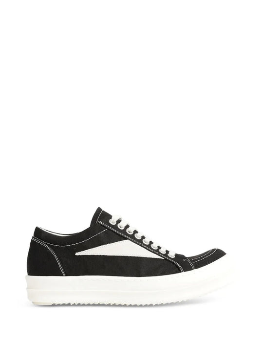 Black shoes, side view