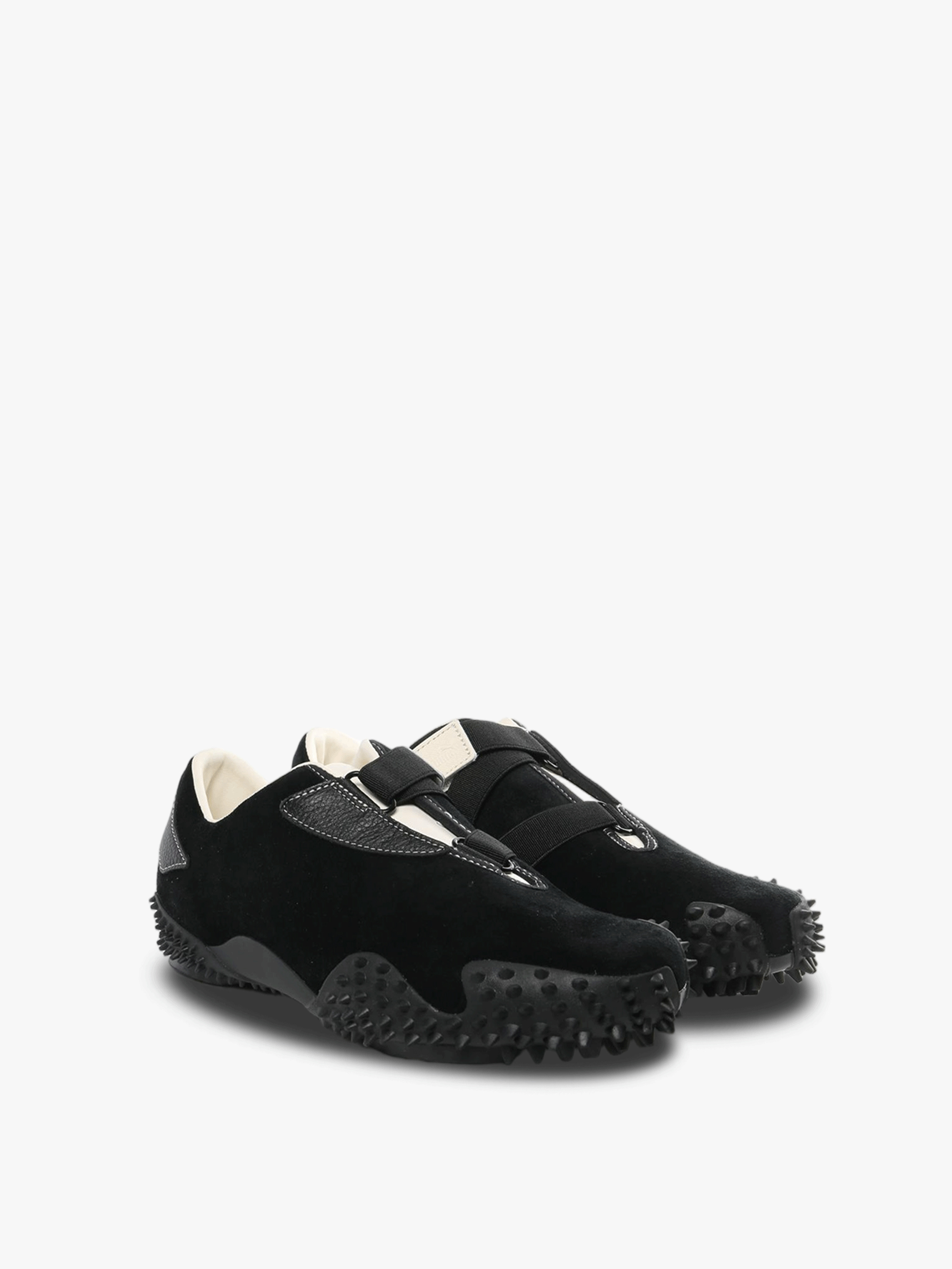 Black shoes,side view