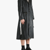 Black coat,full body view
