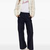 White knitwear, full body view