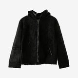 ATELIER NEW YORK - Unisex Shearling Hooded Jacket