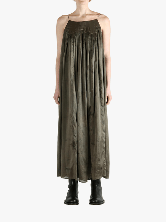 Green dress,front view