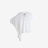 White t-shirt,front view