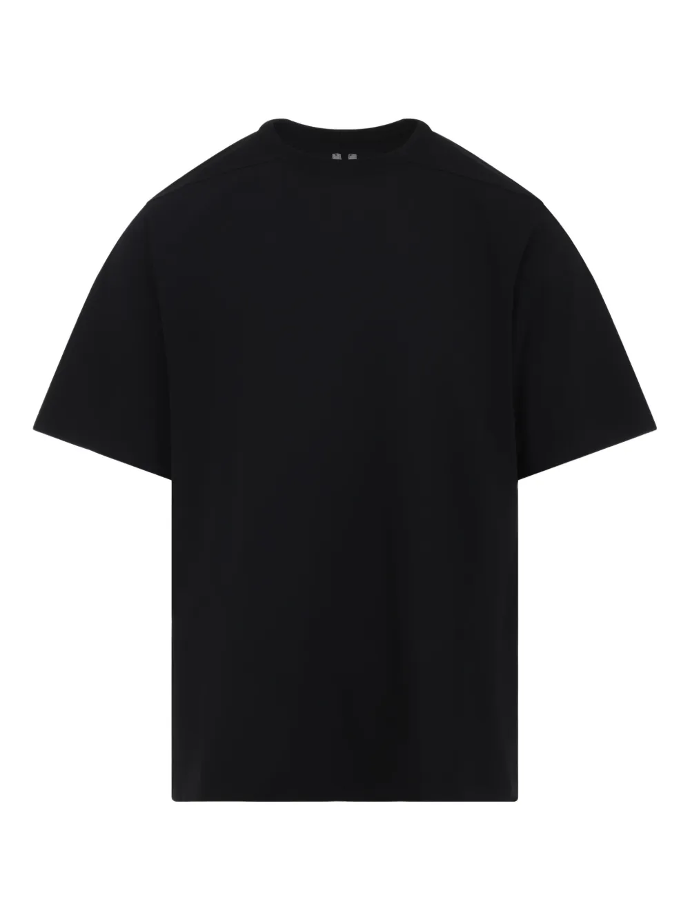 Black t-shirt, front view