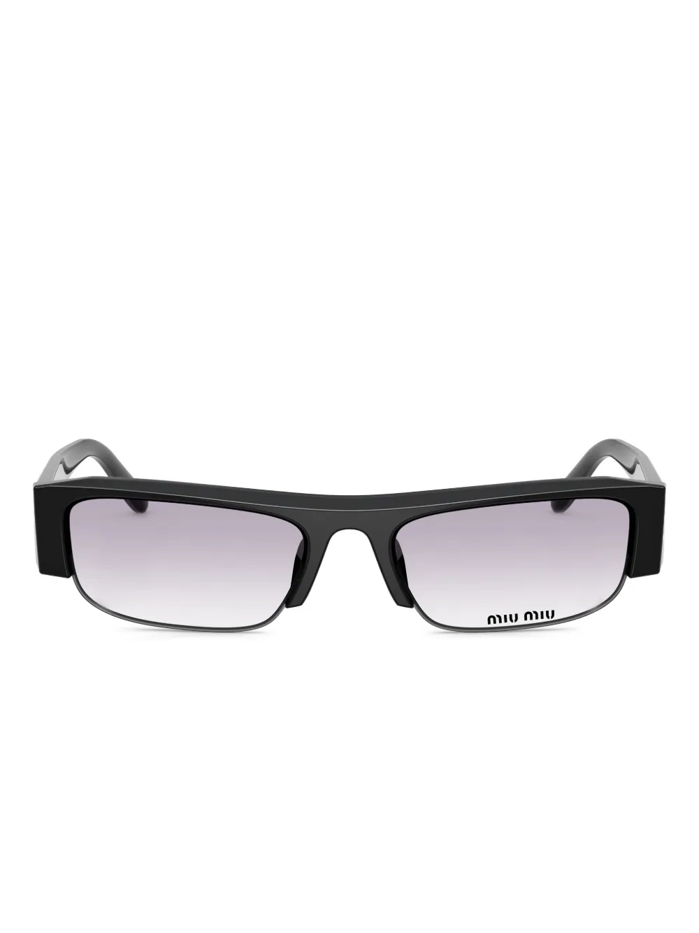 Black eyewear, front view