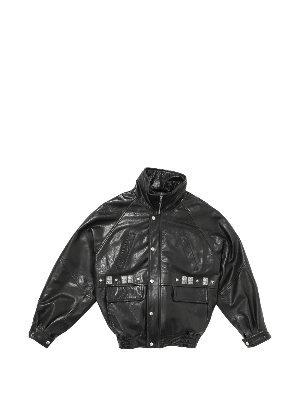 Black jacket, front view
