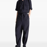 Black pants, full body view