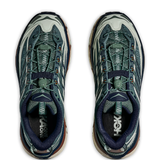 Green sneakers, up view