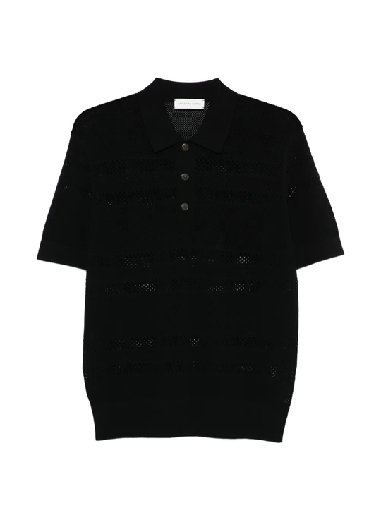 black knitwear,front view