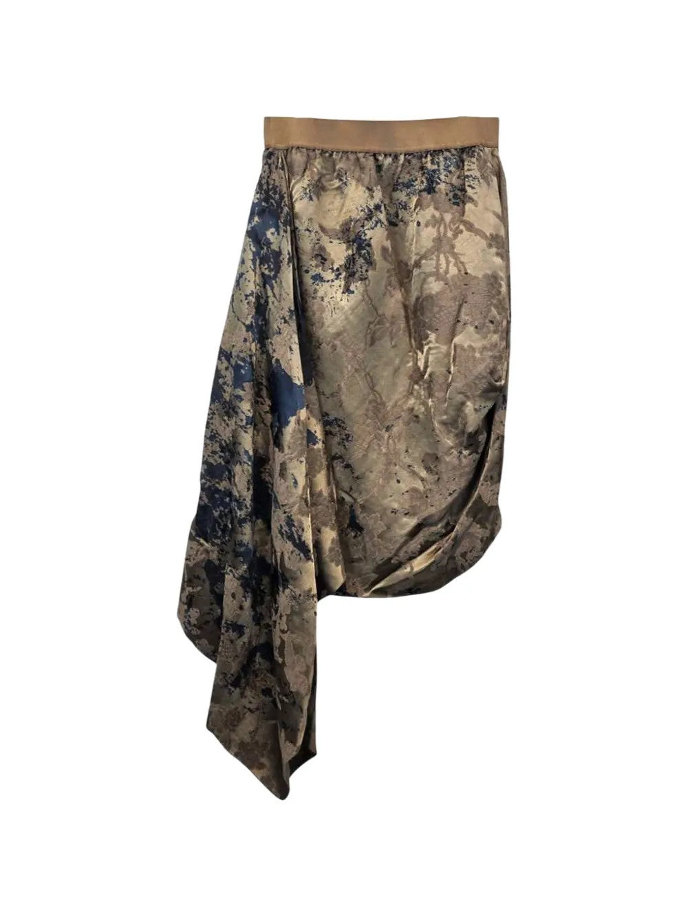 Brown skirt, front view