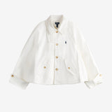 White jackets, front view