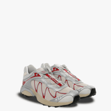 red sneakers,side view