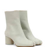 White boots, side view