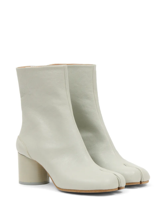 White boots, side view