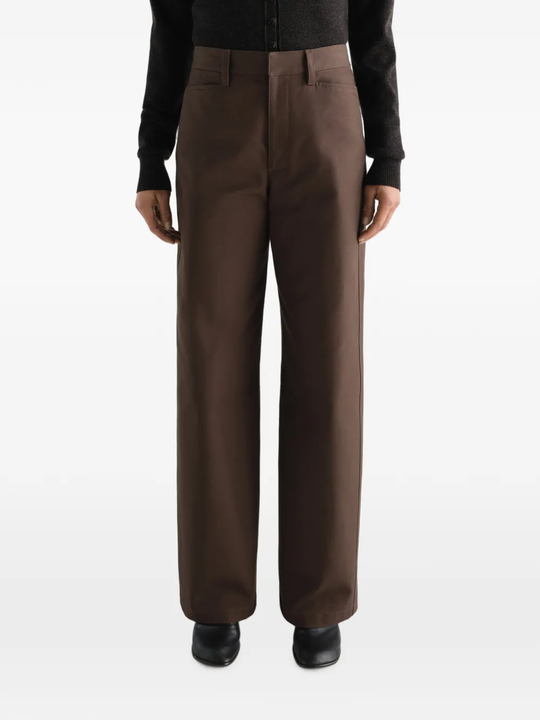 Brown pants, front view