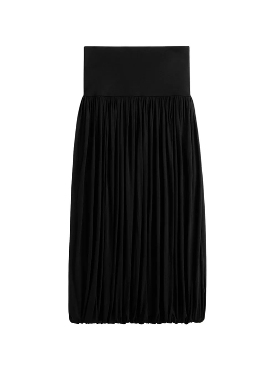 Black dress, front view