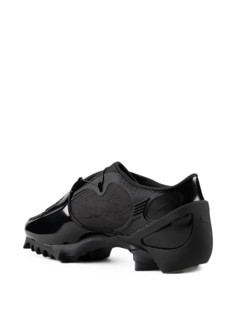 Black shoes, side view