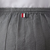 THOM BROWNE - Women Wool Mini Length Drawstring Pleated Skirt 415 NAVY 40