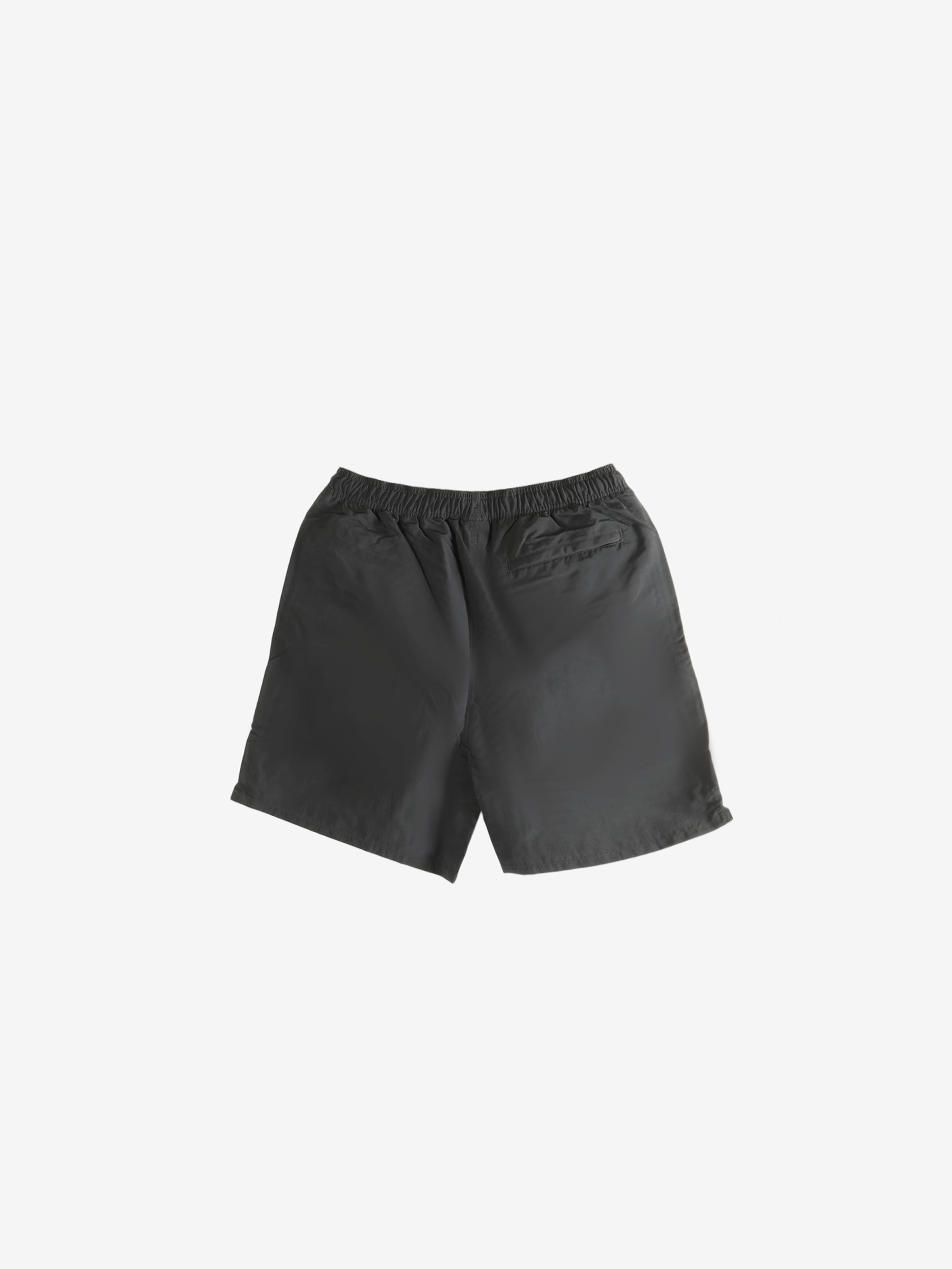 Black shorts,back view