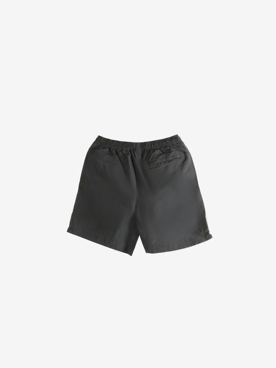 Black shorts,back view