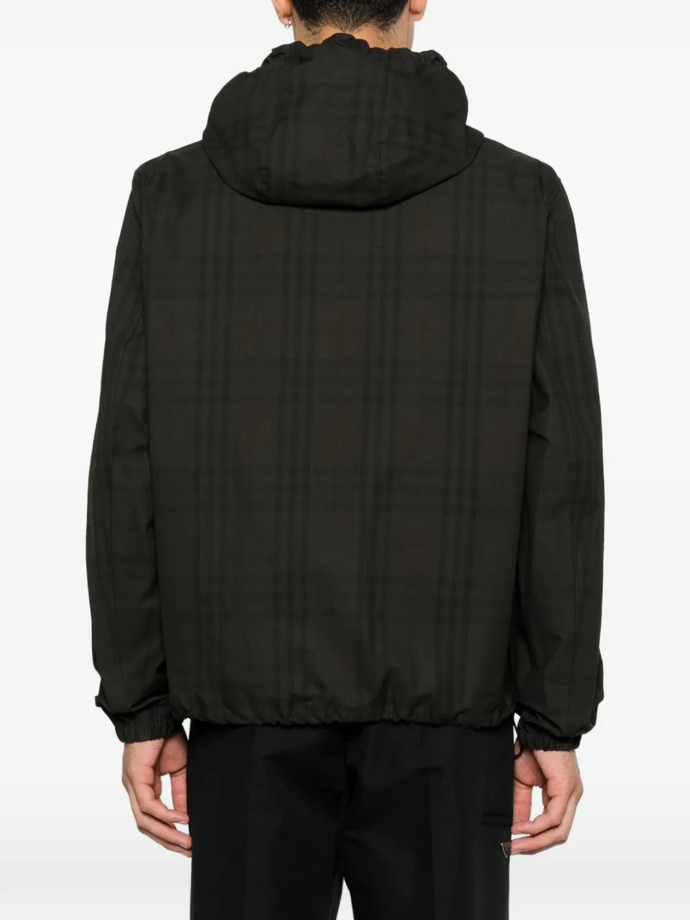 Black jacket, full body view