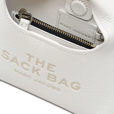 Close up of White bag, showing detail
